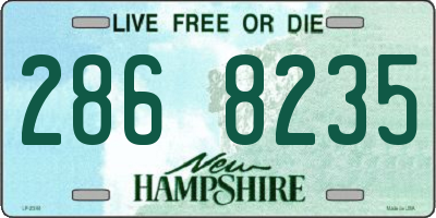 NH license plate 2868235