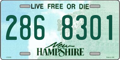 NH license plate 2868301