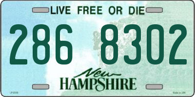 NH license plate 2868302