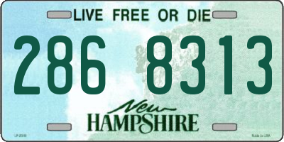 NH license plate 2868313