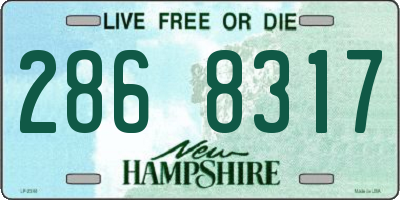NH license plate 2868317