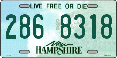 NH license plate 2868318