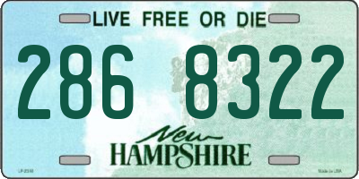 NH license plate 2868322