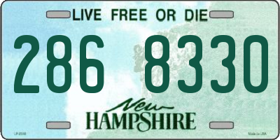 NH license plate 2868330
