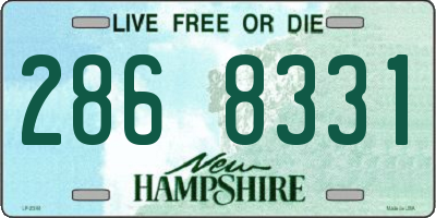 NH license plate 2868331