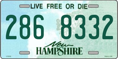 NH license plate 2868332