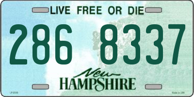 NH license plate 2868337