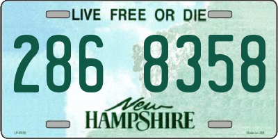 NH license plate 2868358