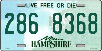 NH license plate 2868368