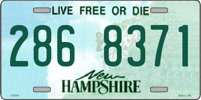 NH license plate 2868371