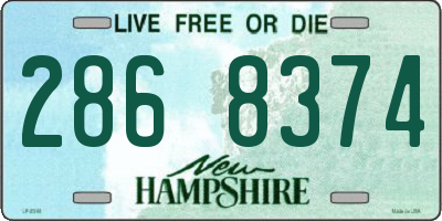 NH license plate 2868374