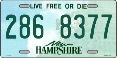NH license plate 2868377