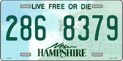 NH license plate 2868379