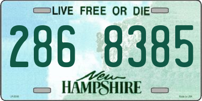 NH license plate 2868385