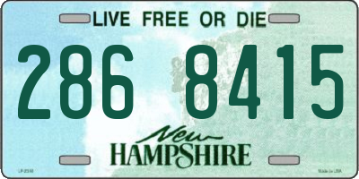 NH license plate 2868415