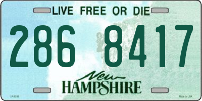 NH license plate 2868417