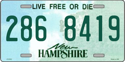 NH license plate 2868419