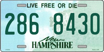 NH license plate 2868430
