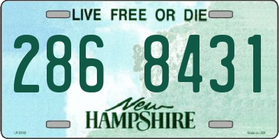 NH license plate 2868431
