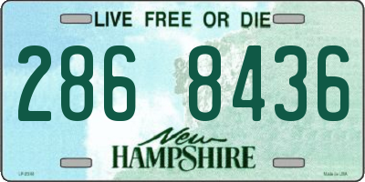 NH license plate 2868436