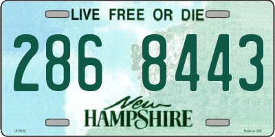 NH license plate 2868443