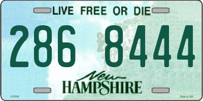 NH license plate 2868444