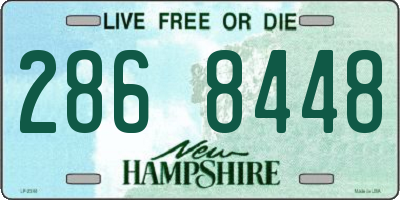 NH license plate 2868448