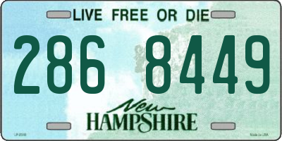NH license plate 2868449