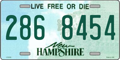 NH license plate 2868454