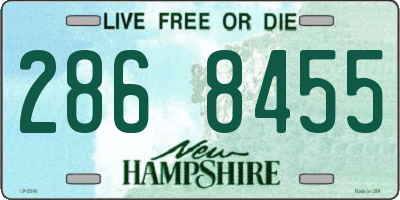 NH license plate 2868455