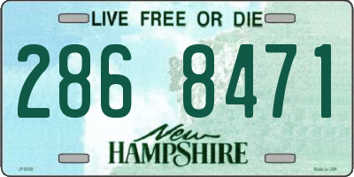 NH license plate 2868471