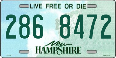 NH license plate 2868472