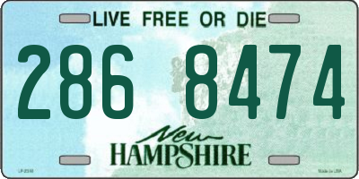 NH license plate 2868474