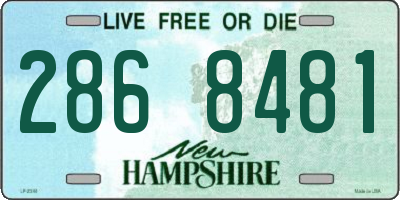 NH license plate 2868481