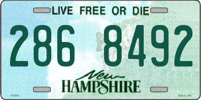 NH license plate 2868492