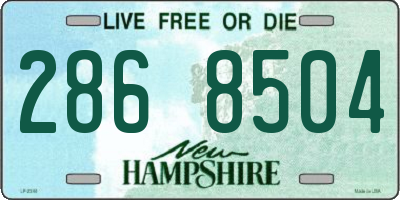 NH license plate 2868504