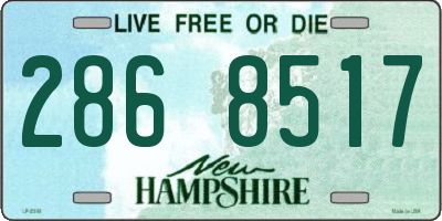 NH license plate 2868517