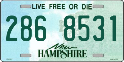 NH license plate 2868531