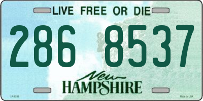 NH license plate 2868537