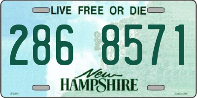 NH license plate 2868571