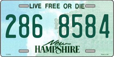 NH license plate 2868584