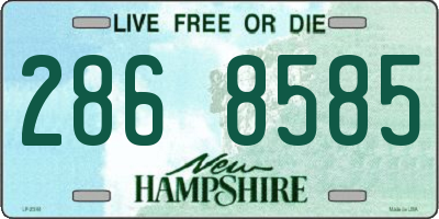 NH license plate 2868585