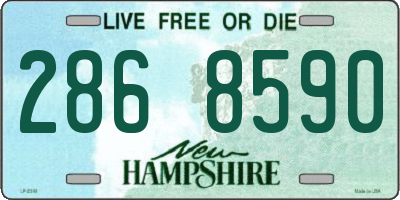 NH license plate 2868590