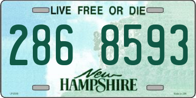 NH license plate 2868593