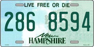 NH license plate 2868594