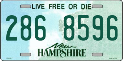 NH license plate 2868596