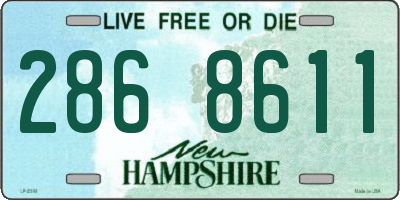 NH license plate 2868611