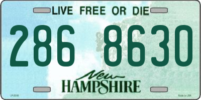 NH license plate 2868630