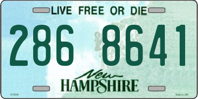 NH license plate 2868641