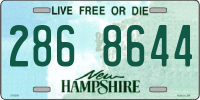 NH license plate 2868644